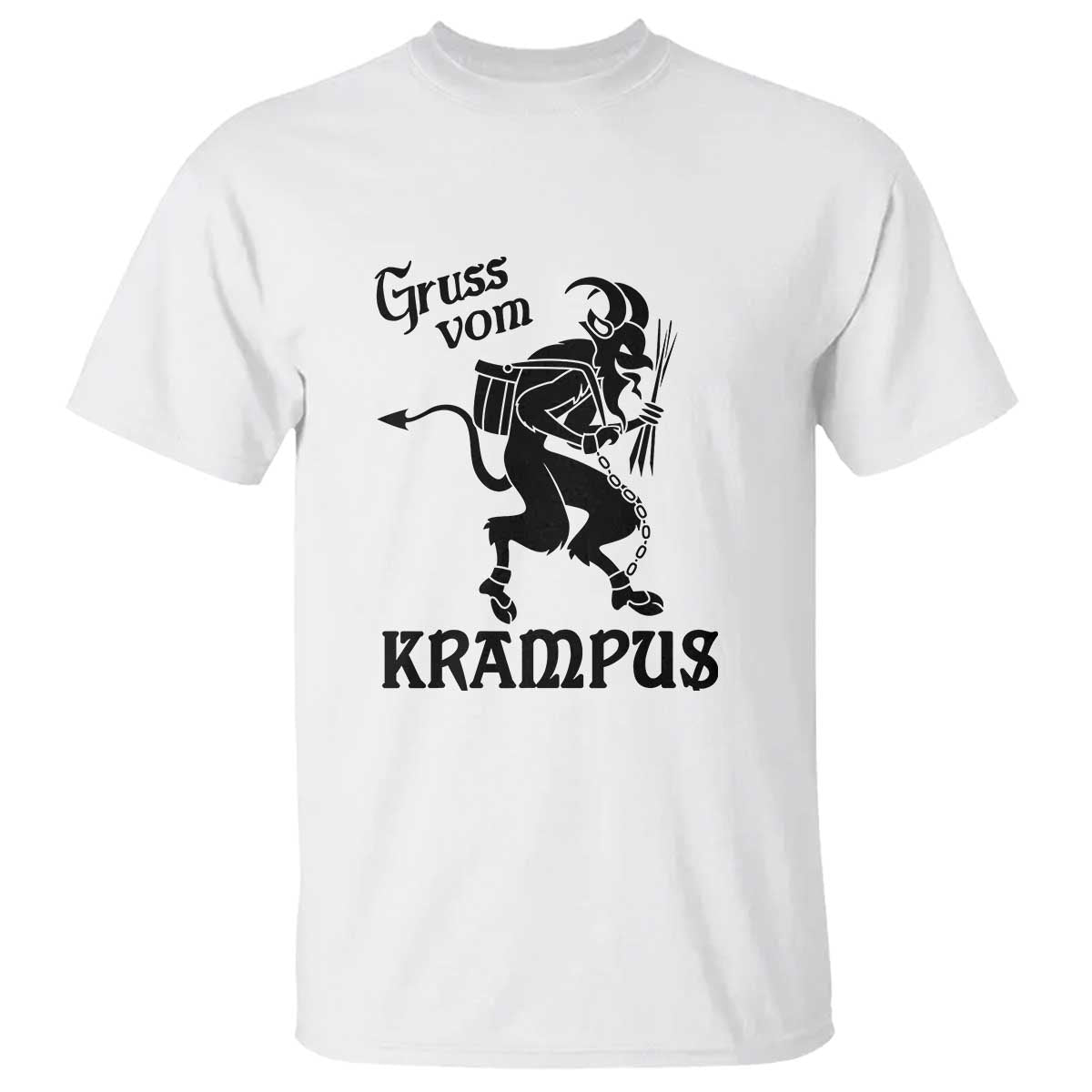 Krampus T Shirt Gruss Vom Greetings - Wonder Print Shop