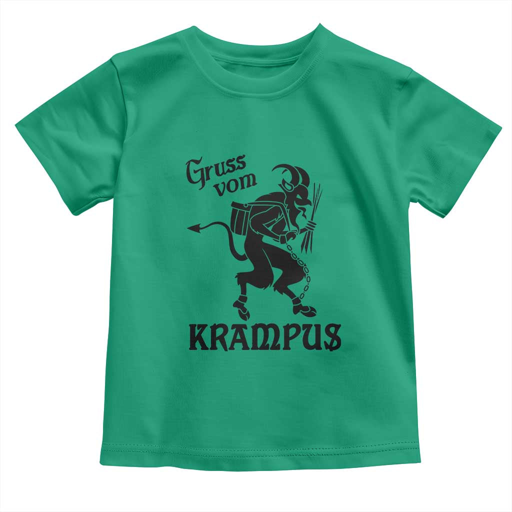Krampus Toddler T Shirt Gruss Vom Greetings