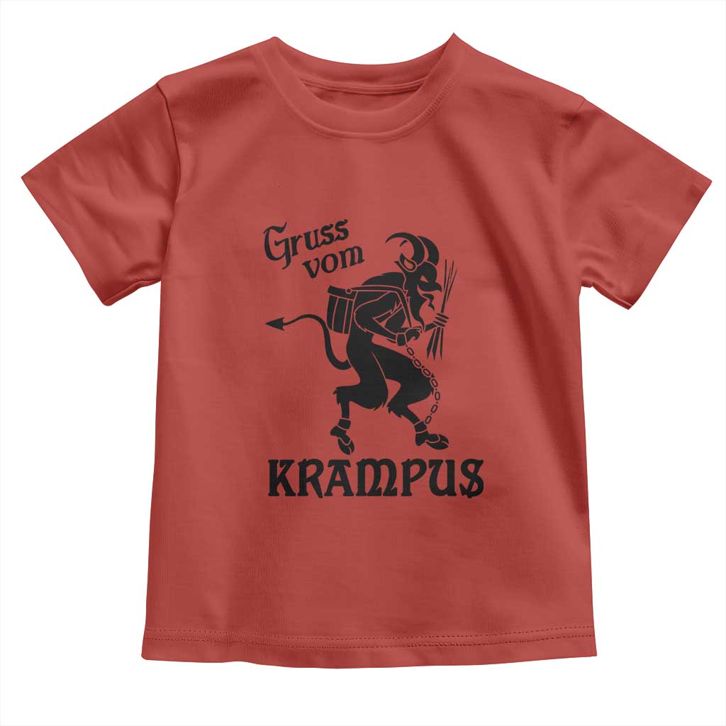 Krampus Toddler T Shirt Gruss Vom Greetings