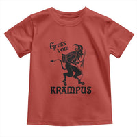Krampus Toddler T Shirt Gruss Vom Greetings