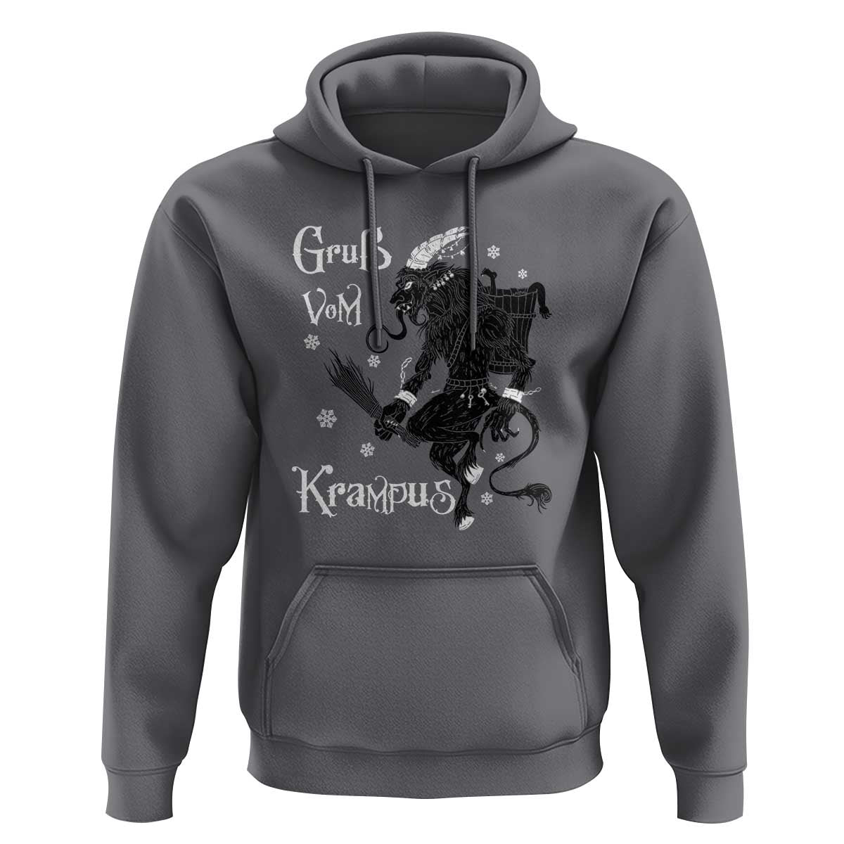 Mythical Krampus Hoodie Gruss Vom Christmas Horror Figure Greeting