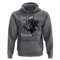 Mythical Krampus Hoodie Gruss Vom Christmas Horror Figure Greeting