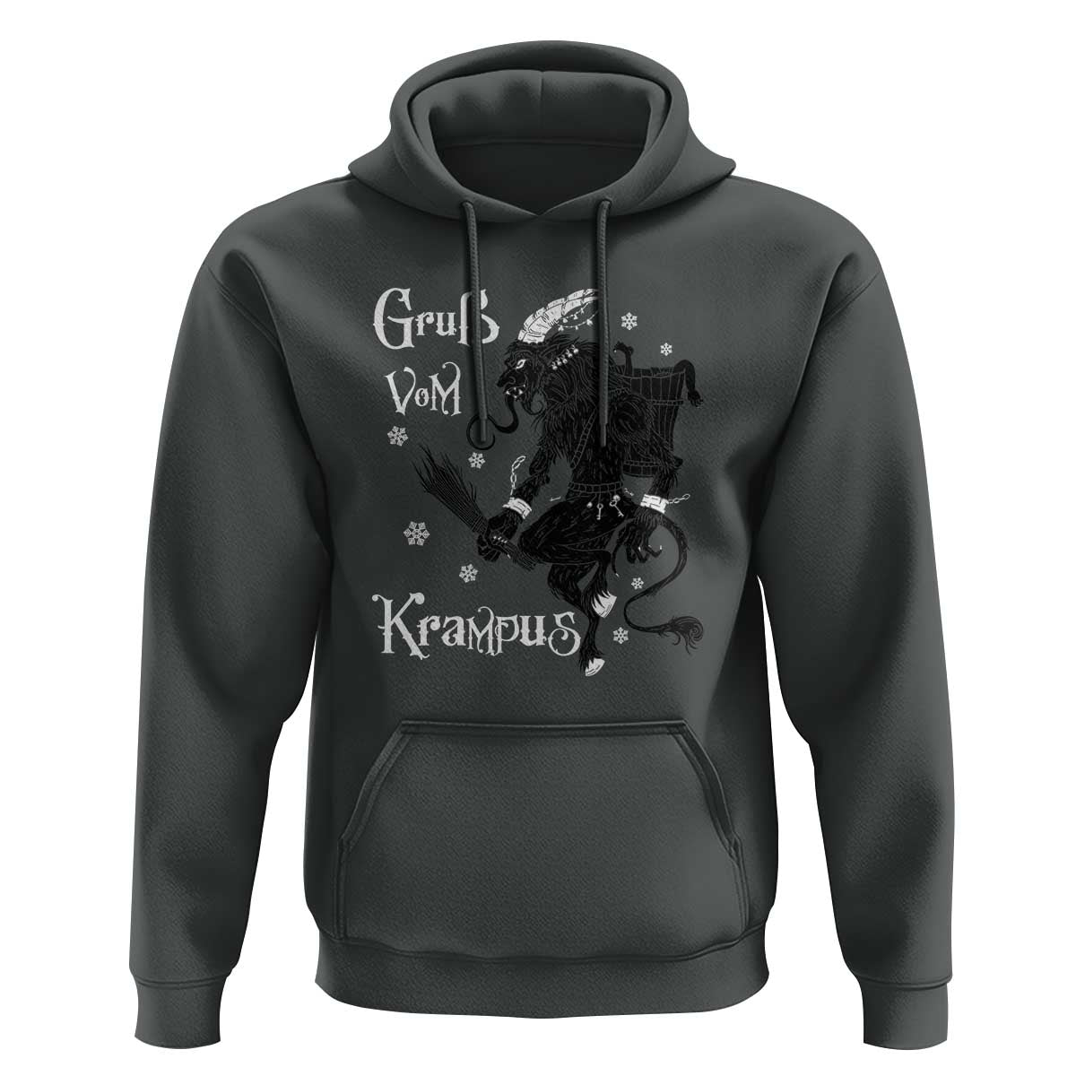 Mythical Krampus Hoodie Gruss Vom Christmas Horror Figure Greeting