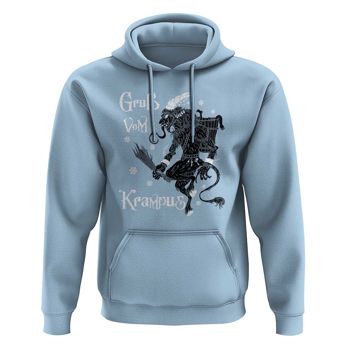 Mythical Krampus Hoodie Gruss Vom Christmas Horror Figure Greeting