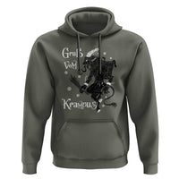 Mythical Krampus Hoodie Gruss Vom Christmas Horror Figure Greeting