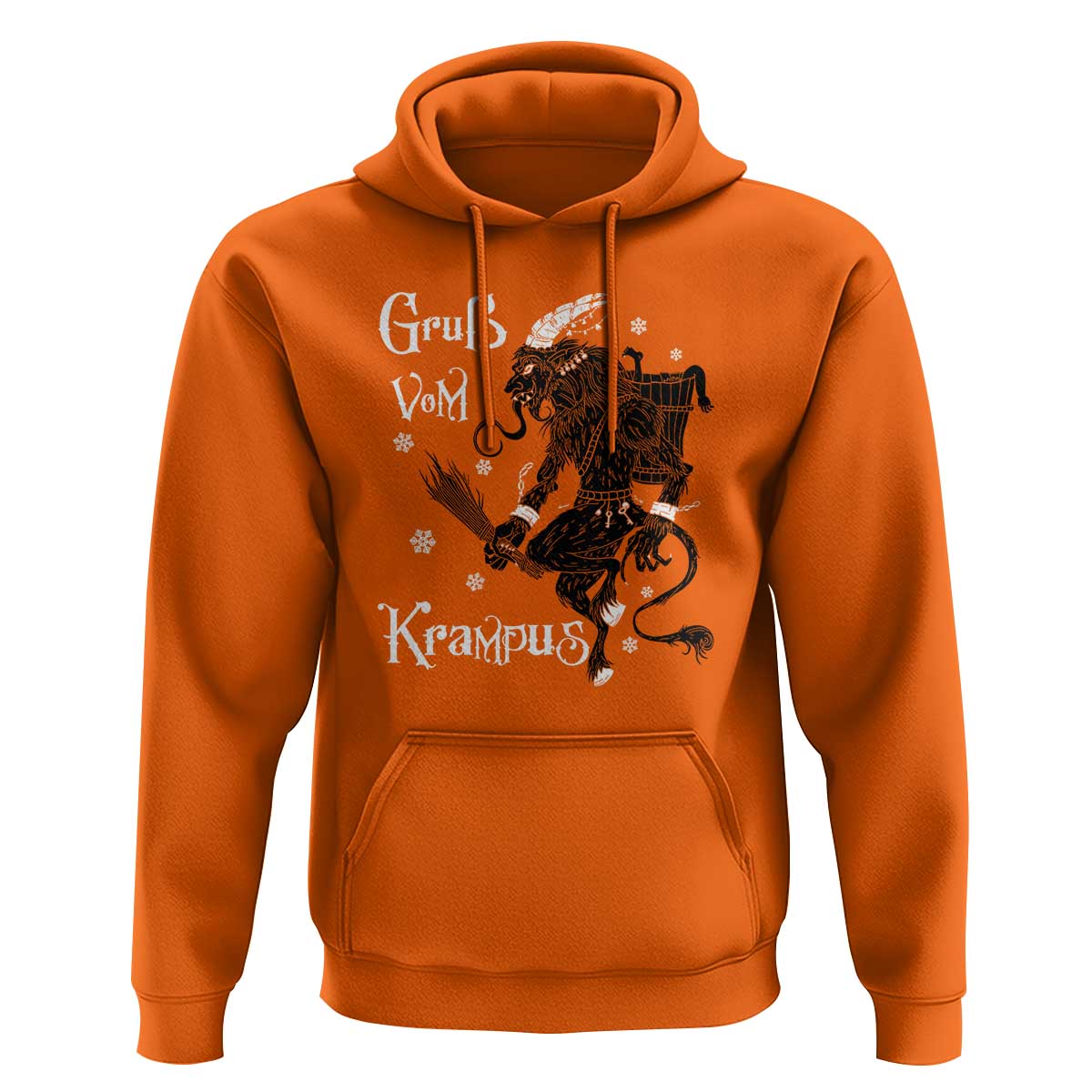 Mythical Krampus Hoodie Gruss Vom Christmas Horror Figure Greeting