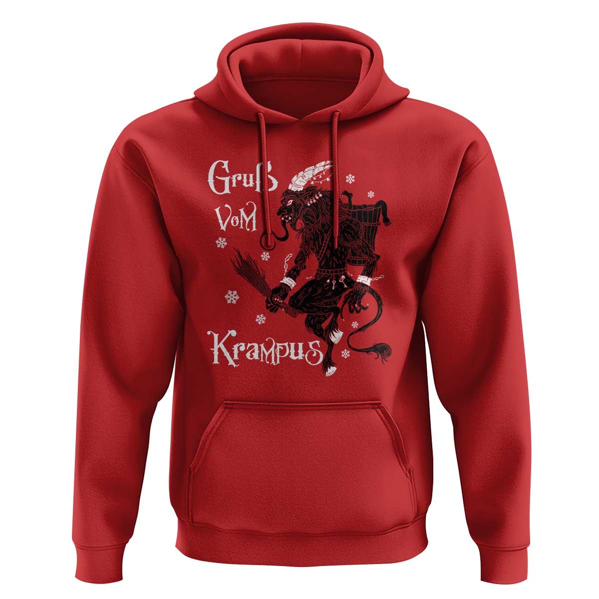 Mythical Krampus Hoodie Gruss Vom Christmas Horror Figure Greeting