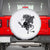 Mythical Krampus Spare Tire Cover Gruss Vom Christmas Horror Figure Greeting