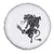 Mythical Krampus Spare Tire Cover Gruss Vom Christmas Horror Figure Greeting