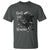 Mythical Krampus T Shirt Gruss Vom Christmas Horror Figure Greeting