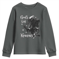 Mythical Krampus Youth Sweatshirt Gruss Vom Christmas Horror Figure Greeting
