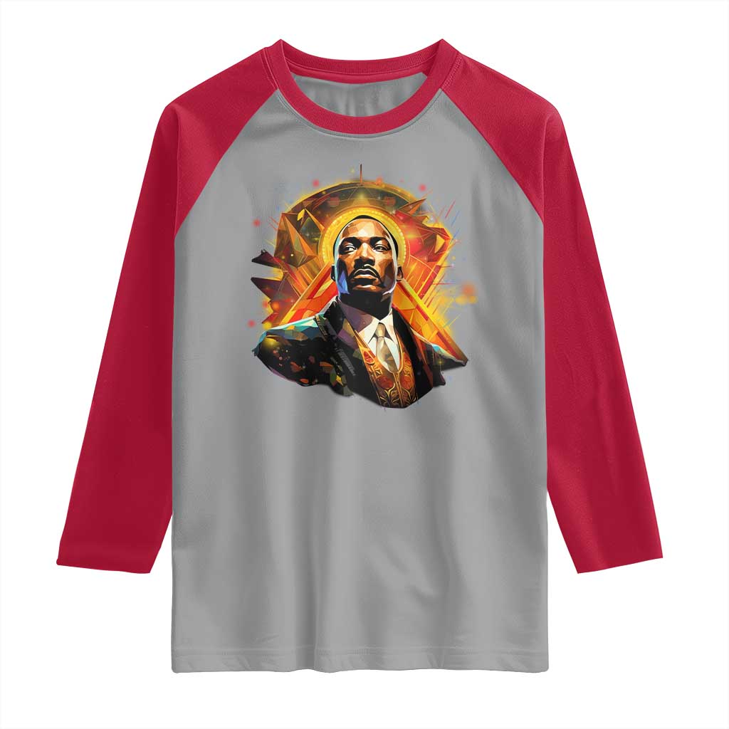 Martin Luther King MLK Raglan Shirt Afrofuturism Graphic Art
