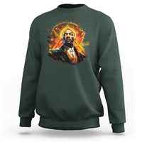 Martin Luther King MLK Sweatshirt Afrofuturism Graphic Art Black History Month - Wonder Print Shop
