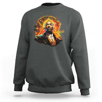 Martin Luther King MLK Sweatshirt Afrofuturism Graphic Art Black History Month - Wonder Print Shop