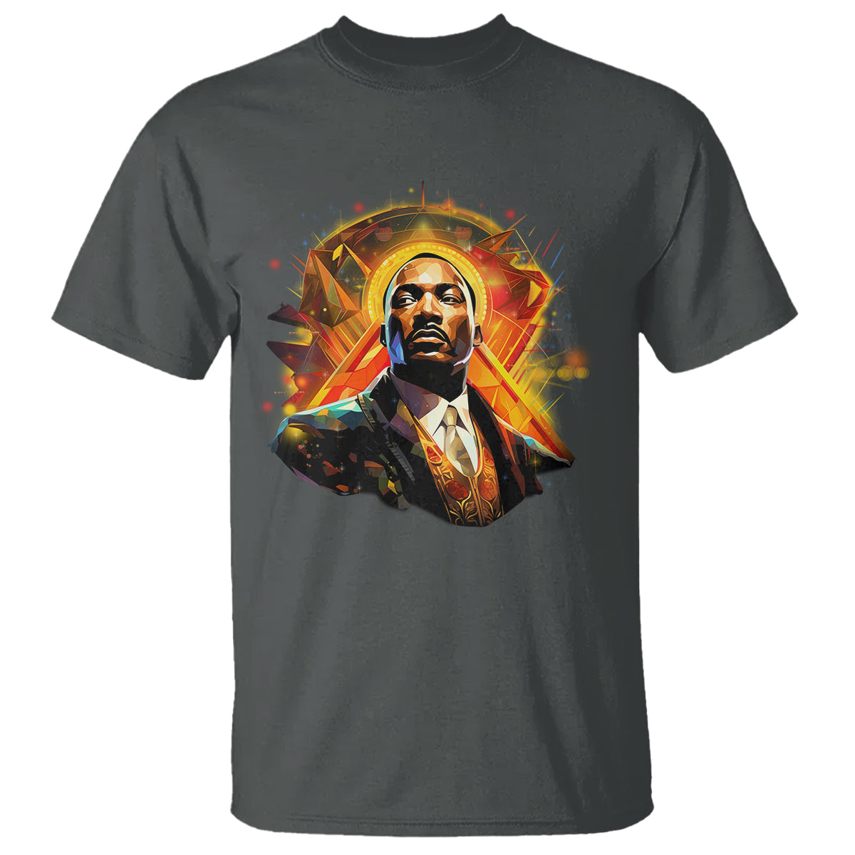 Martin Luther King MLK T Shirt Afrofuturism Graphic Art Black History Month - Wonder Print Shop