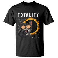 Total Solar Eclipse T Shirt Funny Cat Totality - Wonder Print Shop