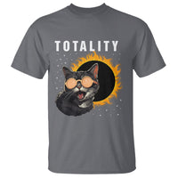 Total Solar Eclipse T Shirt Funny Cat Totality - Wonder Print Shop