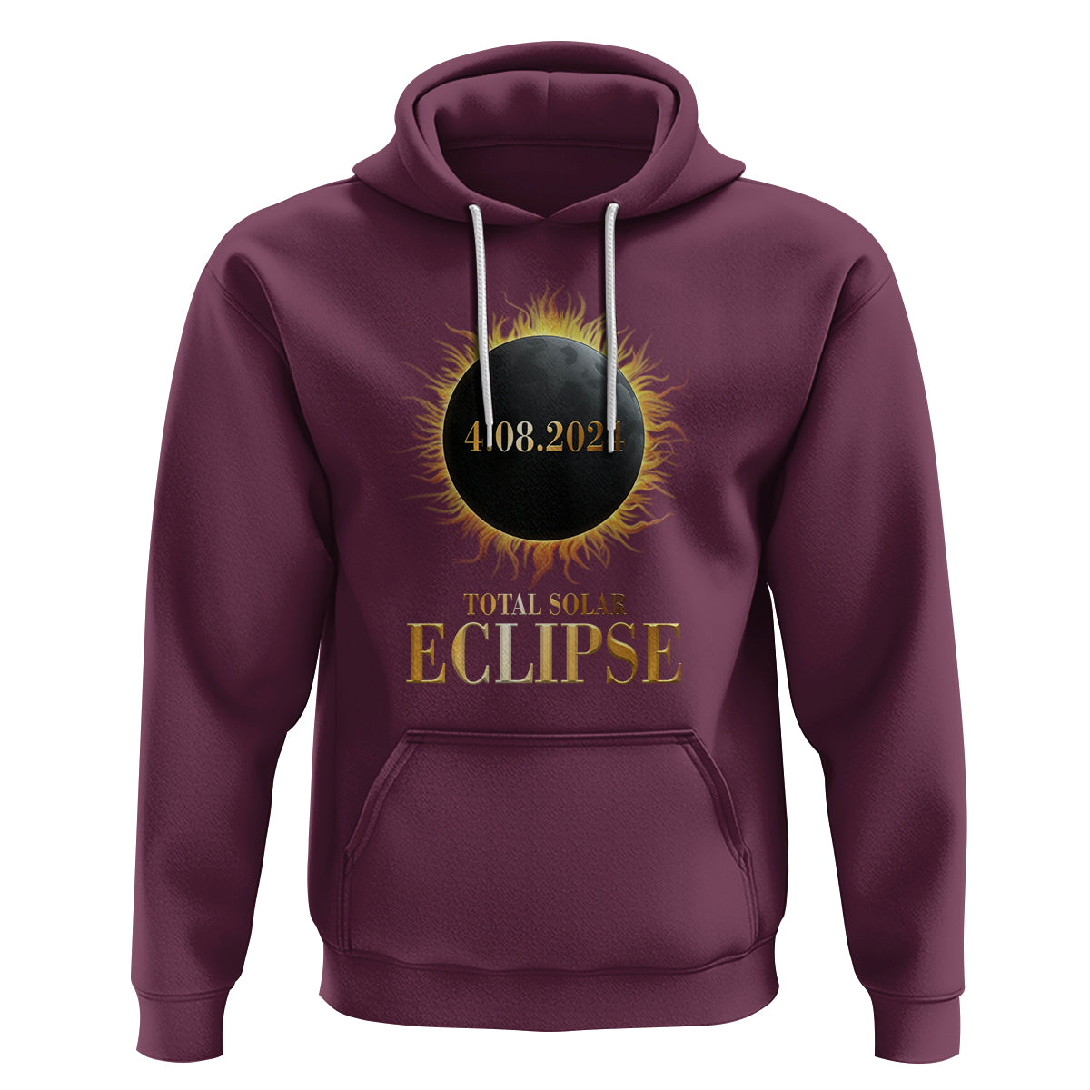 Total Solar Eclipse Hoodie 8 April 2024 Totality Phenomenon United States - Wonder Print Shop