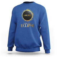 Total Solar Eclipse Sweatshirt 8 April 2024 Totality Phenomenon United States - Wonder Print Shop