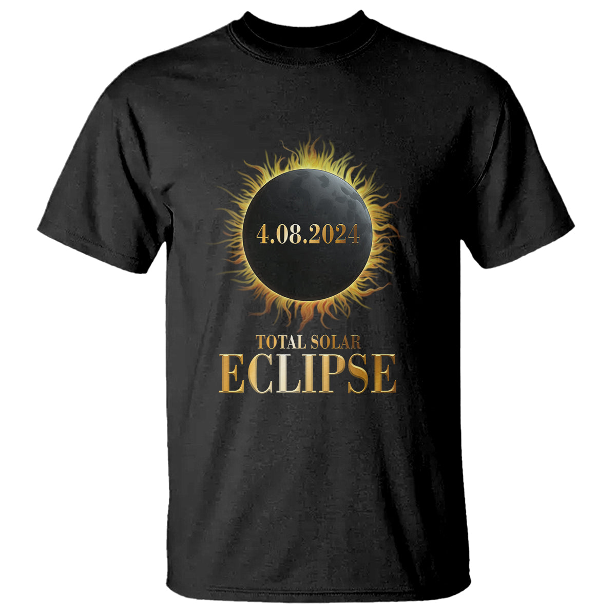Total Solar Eclipse T Shirt 8 April 2024 Totality Phenomenon United States - Wonder Print Shop