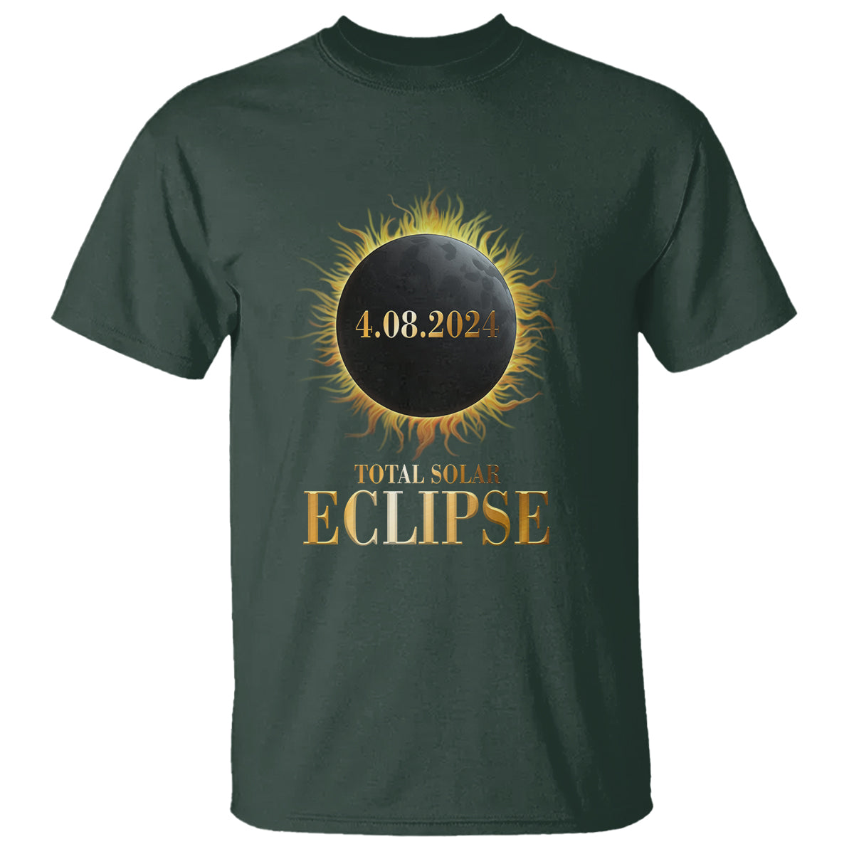 Total Solar Eclipse T Shirt 8 April 2024 Totality Phenomenon United States - Wonder Print Shop