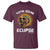Total Solar Eclipse T Shirt Golden Retriever April 8 2024 - Wonder Print Shop