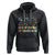 100th Day of School Boys Hoodie 100 Days of Driving My Teacher Nuts Cars Vehicles - Wonder Print Shop