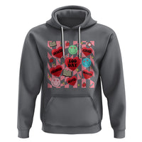 100 Days Of School Hoodie Smarter Kinder Stronger Brighter Retro Groovy - Wonder Print Shop