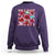100 Days Of School Sweatshirt Smarter Kinder Stronger Brighter Retro Groovy - Wonder Print Shop