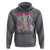 Retro Coquette 100 Days Of School Hoodie for Schoolgirls Teacher