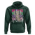 Retro Coquette 100 Days Of School Hoodie for Schoolgirls Teacher