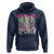 Retro Coquette 100 Days Of School Hoodie for Schoolgirls Teacher
