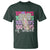 Retro Coquette 100 Days Of School T Shirt for Schoolgirls Teacher