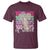 Retro Coquette 100 Days Of School T Shirt for Schoolgirls Teacher