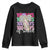 Retro Coquette 100 Days Of School Youth Sweatshirt for Schoolgirls Teacher