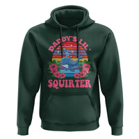 Funny Daddy's Lil Squirter Hoodie Cute Whale Inappropriate Embarrassing Adult Joke