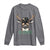 Bucked' 100 Days Of School Long Sleeve Shirt Deer Student Boy Girls 100th Day
