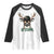 Bucked' 100 Days Of School Raglan Shirt Deer Student Boy Girls 100th Day