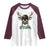 Bucked' 100 Days Of School Raglan Shirt Deer Student Boy Girls 100th Day