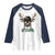 Bucked' 100 Days Of School Raglan Shirt Deer Student Boy Girls 100th Day