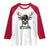 Bucked' 100 Days Of School Raglan Shirt Deer Student Boy Girls 100th Day