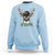 Bucked' 100 Days Of School Sweatshirt Deer Student Boy Girls 100th Day
