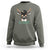Bucked' 100 Days Of School Sweatshirt Deer Student Boy Girls 100th Day