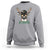 Bucked' 100 Days Of School Sweatshirt Deer Student Boy Girls 100th Day