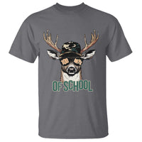 Bucked' 100 Days Of School T Shirt Deer Student Boy Girls 100th Day