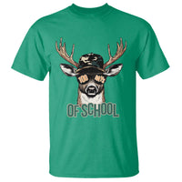 Bucked' 100 Days Of School T Shirt Deer Student Boy Girls 100th Day