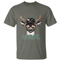 Bucked' 100 Days Of School T Shirt Deer Student Boy Girls 100th Day