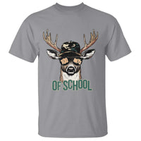 Bucked' 100 Days Of School T Shirt Deer Student Boy Girls 100th Day