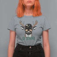 Bucked' 100 Days Of School T Shirt For Women Deer Student Boy Girls 100th Day