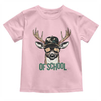 Bucked' 100 Days Of School Toddler T Shirt Deer Student Boy Girls 100th Day